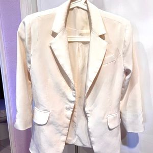 New formal women jacket white
